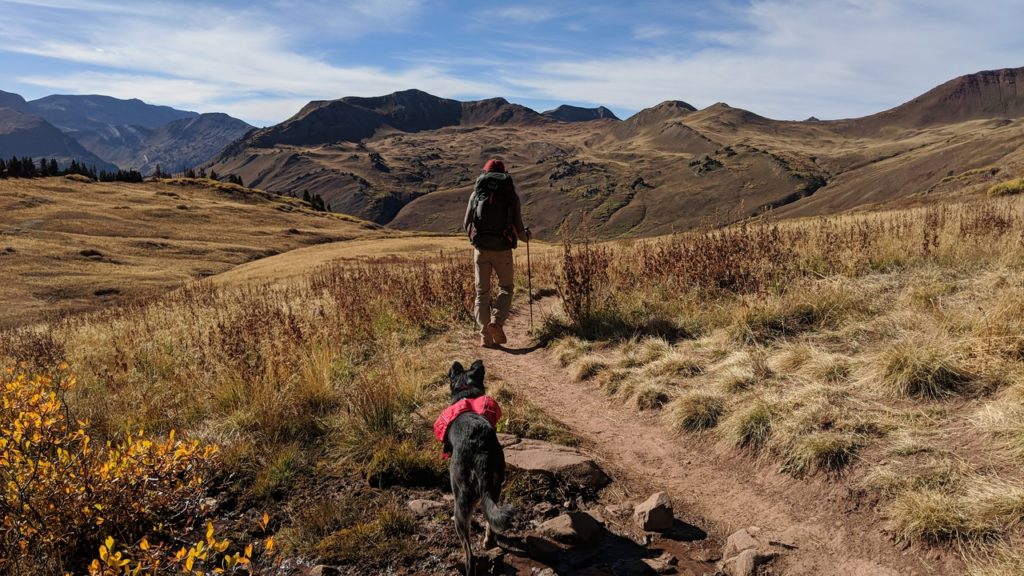 Pet-friendly adventure: hiking Four Pass Loop in Colorado.