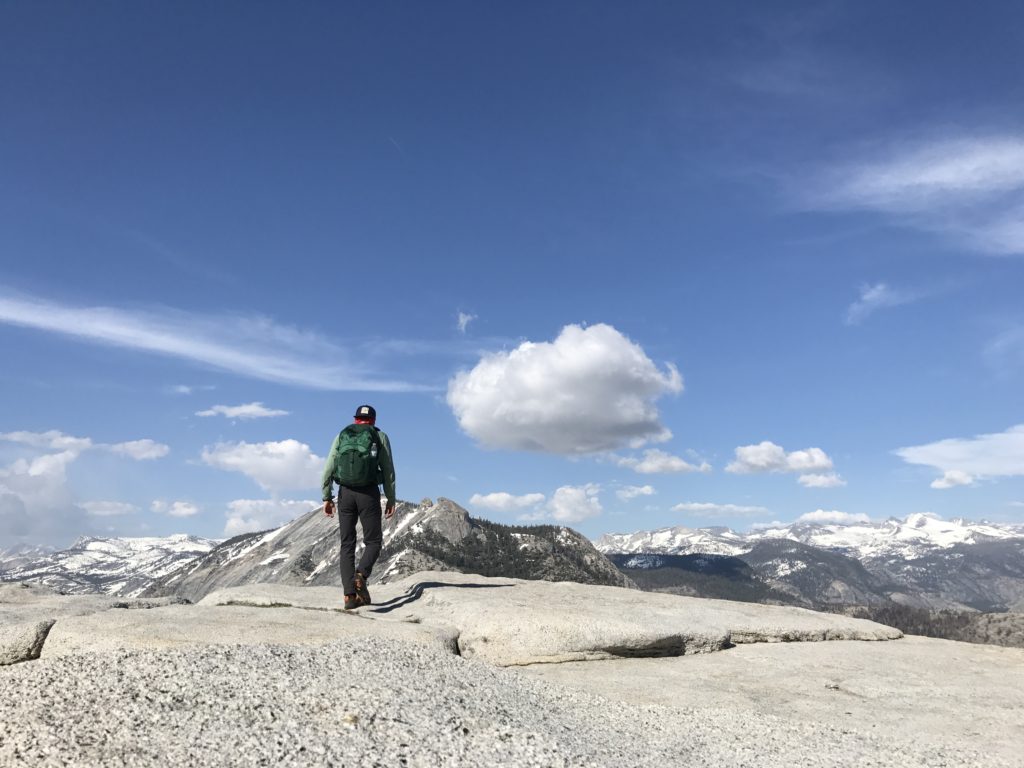 On the ascent down from Half Dome I marveled at the beauty while very carefully pausing to snap some pics!