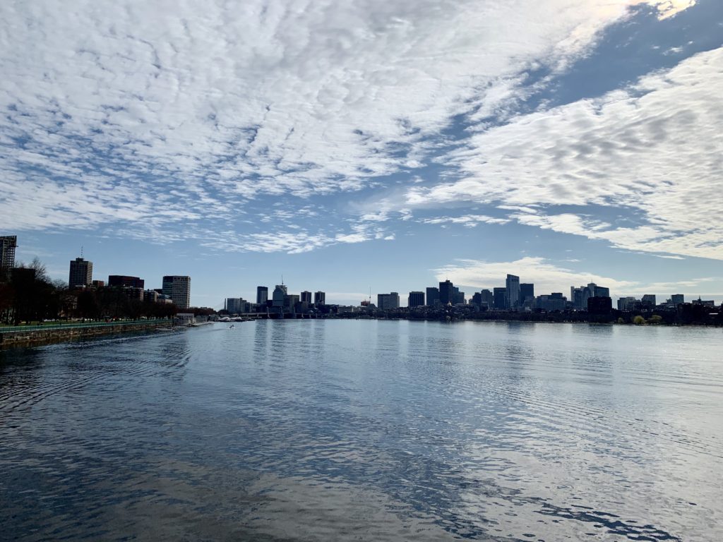 Boston skyline.