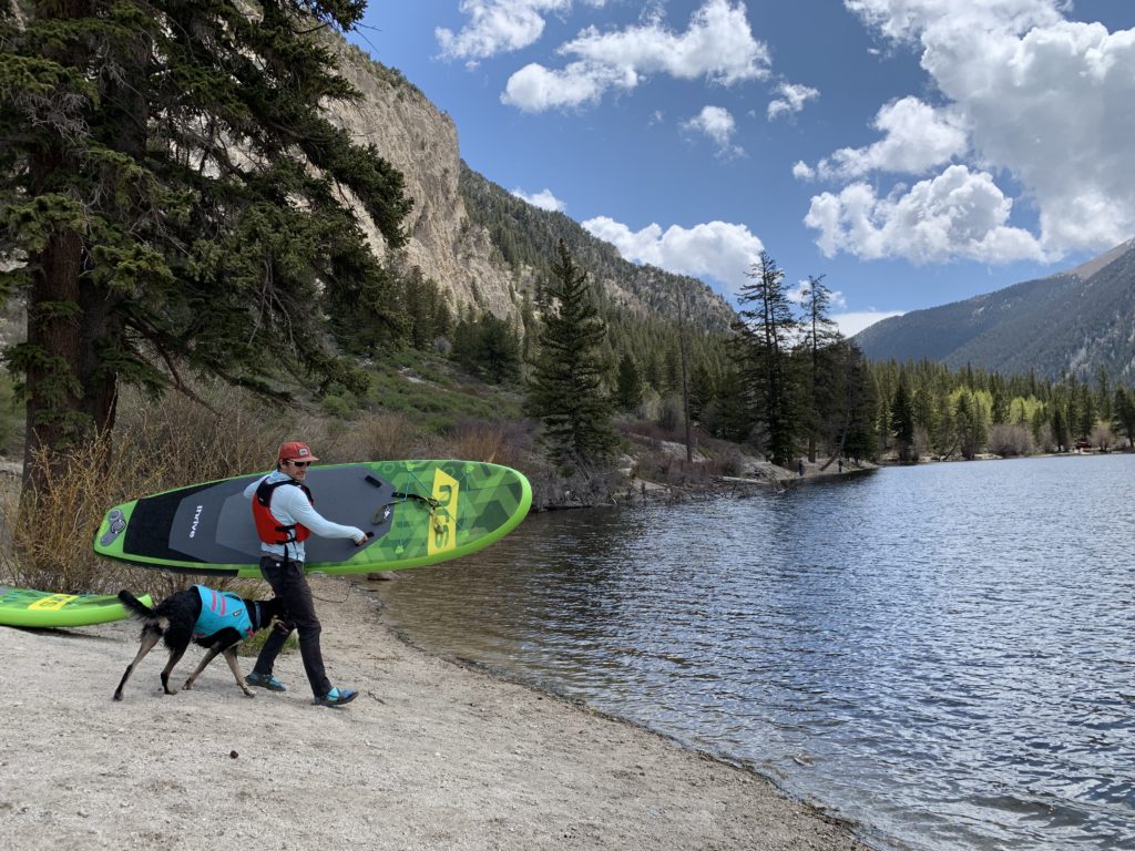 Cottonwood Lake near Salida, Colorado.