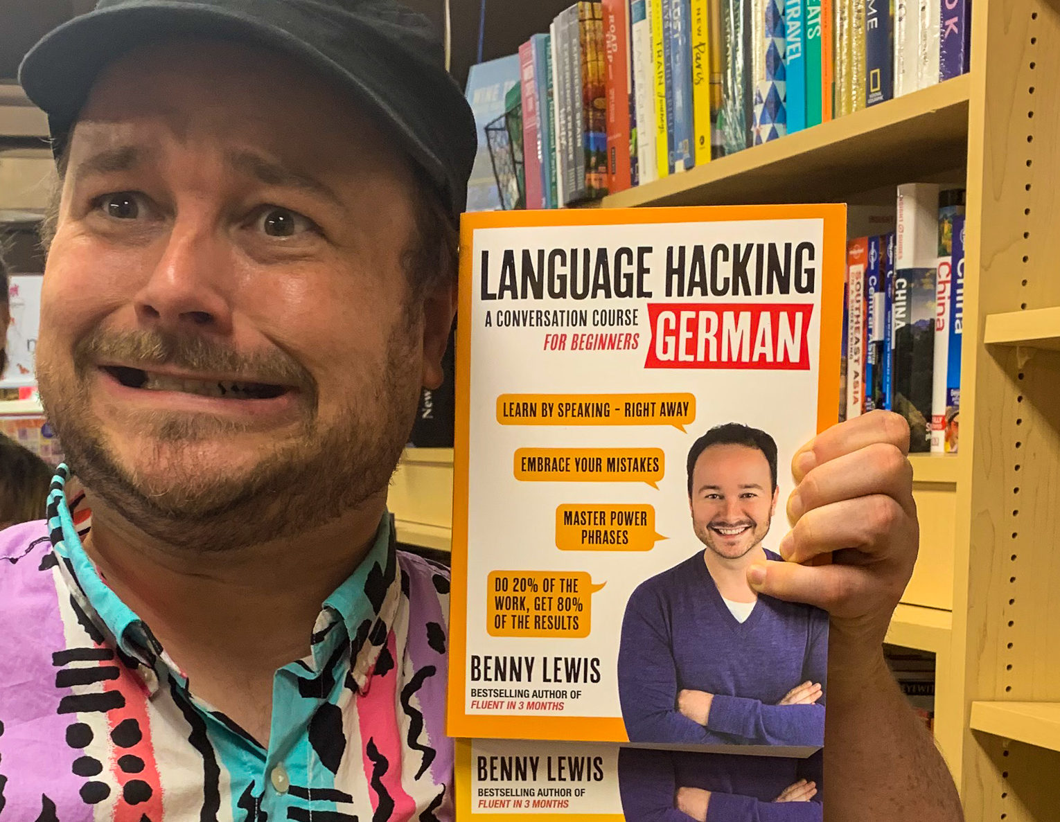 Learn a New Language; Language Hacking with Benny Lewis.