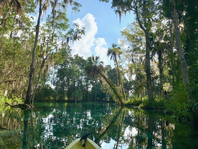 Three Sisters Spring, Florida.